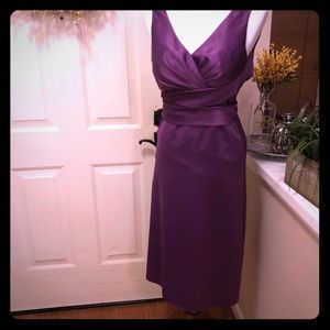 After Six Plum Gown